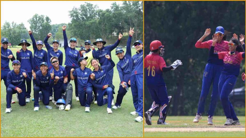 Women’s T20 World Cup Qualifier: Thailand and UAE advance to Global Qualifier