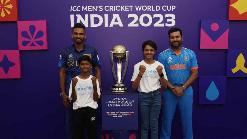 ICC and UNICEF to deliver ‘One Day 4 Children’ at India vs Sri Lanka Cricket World Cup 2023 fixture in Mumbai