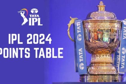 IPL 2024 Points Table | Indian Premier League 2024 Team Standings with Net Run Rate